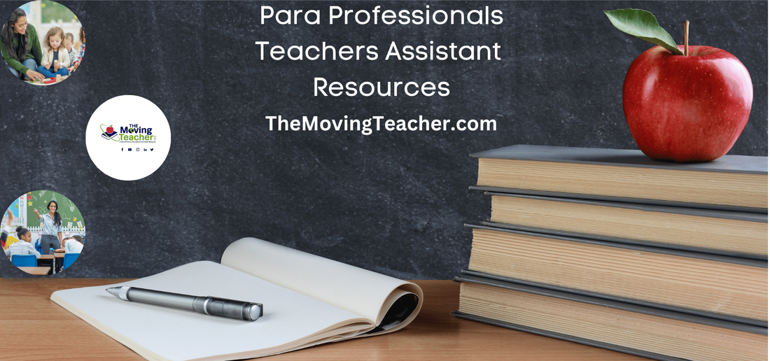 Para Professionals Teachers Assistant  Resources